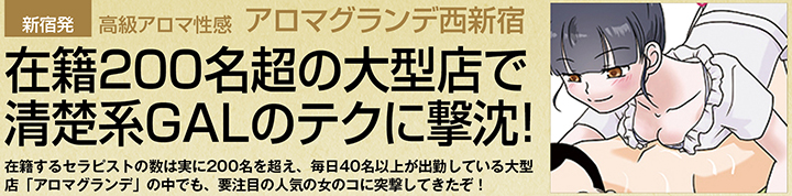 新宿・高級アロマ性感「アロマグランデ西新宿」