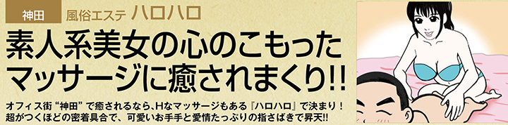 神田・風俗エステ「ハロハロ」